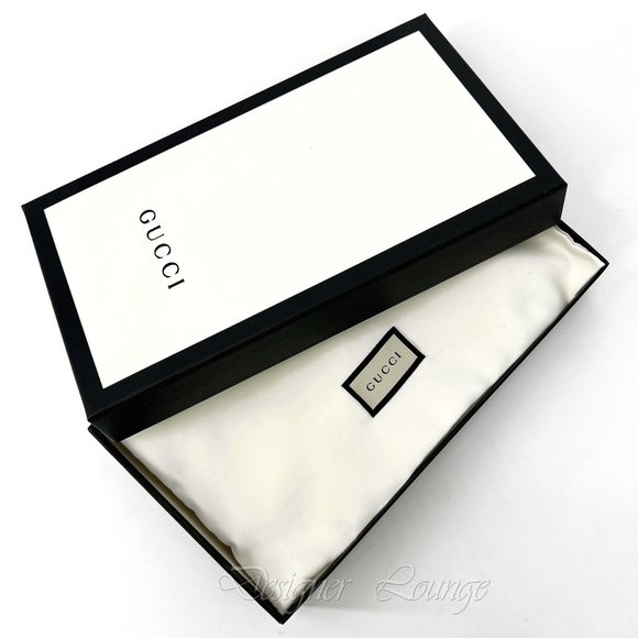 ⚡️SOLD! NEW GUCCI Black Leather Micro GG Guccissima Zip Around Large Wallet - Picture 11 of 13